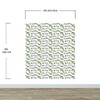 Tiger and Leopard Wallpaper Pattern. Safari Animal Print Wall Mural. #6478