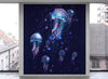Jellyfish Wallpaper. Underwater Ocean Scene Wall Mural. #6480
