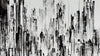 Black and White Urban City Wall Mural. Cyber Punk Cityscape. Minimalist Abstract Building Architect Wallpaper. #6487