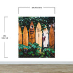 Surfboards Wall Mural. Peel and Stick Wallpaper. Summer Tropical Beach Theme Decor. #6509