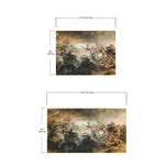 The Phantom Horseman Antique Painting Wallpaper. Peel and Stick Wallpaper. #6510