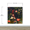 Chinoiserie Flowers Wallpaper. Asian Wall Art Mural #6517