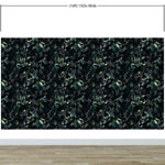 Tropical Leaves In a Dark Jungle Background Wallpaper #6536