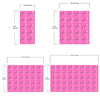80's Wallpaper Neon Pink. 90’s Vintage Pink Memphis Wallpaper. I Love 80s. #6539