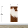 Country-Style Cowhide Wallpaper for Rustic Home Decor. #6541