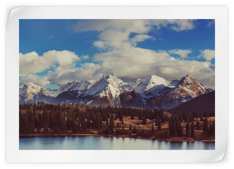 Rocky Mountain Landscape Wall Art