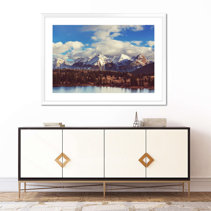 Rocky Mountain Landscape Wall Art
