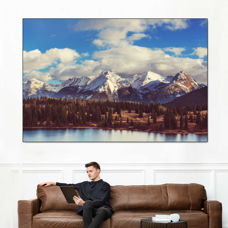 Rocky Mountain Landscape Wall Art