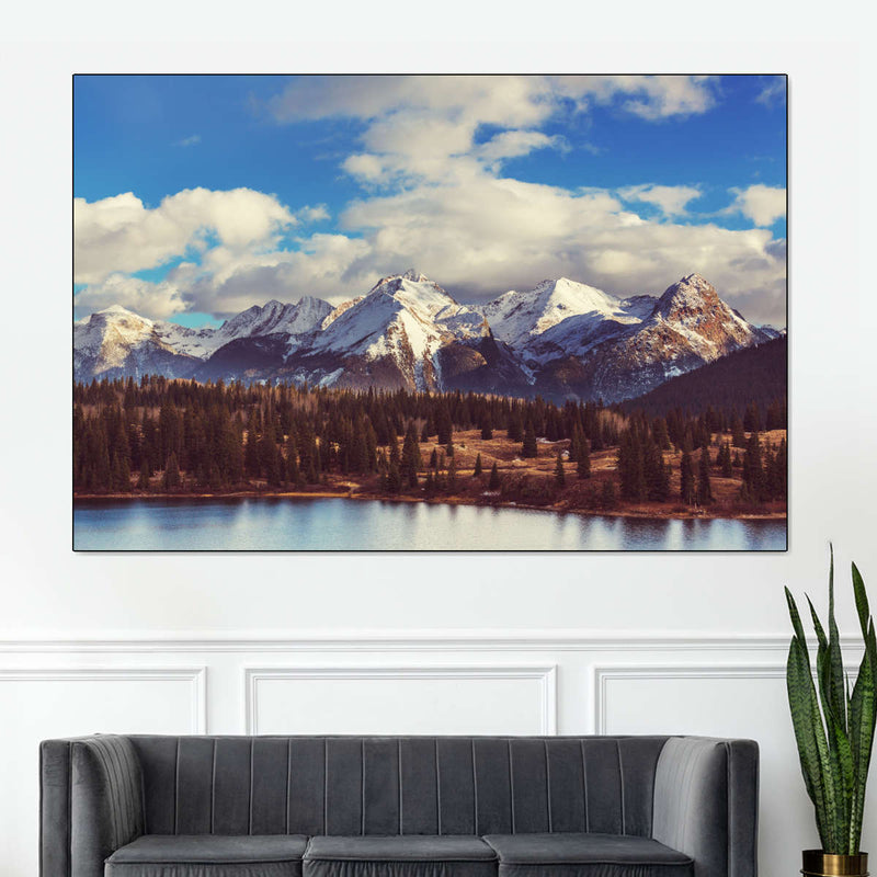Rocky Mountain Landscape Wall Art