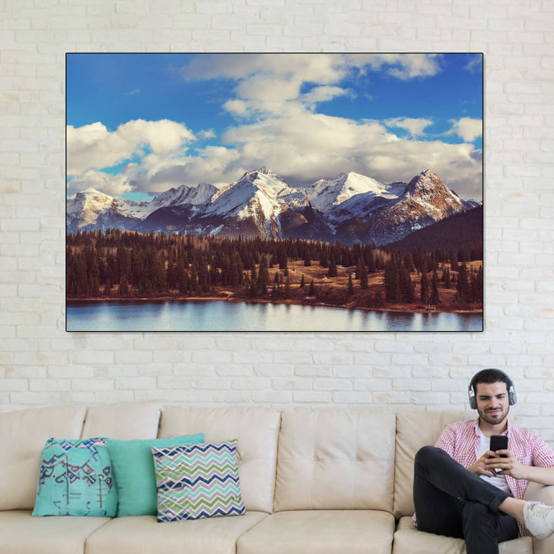 Rocky Mountain Landscape Wall Art