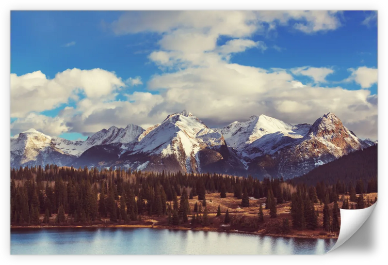Rocky Mountain Landscape Wall Art