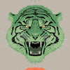 Asian Tiger Wallpaper Peel and Stick Wall Mural. #6573