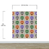 Asian Tiger Wallpaper Peel and Stick Wall Mural. #6573