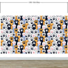 Cat Paws Pattern Wallpaper - Adorable Decor for Kid's and Nursery Rooms #6576