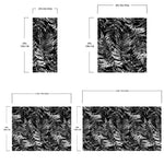 Black and White Fern Botanical Wallpaper. Peel and Stick Mural. #6579