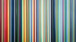Vertical Line Color Stripes Wallpaper. Bright Rainbow Color Lines Wall Mural. #6597