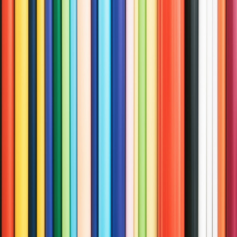 Vertical Line Color Stripes Wallpaper. Bright Rainbow Color Lines Wall Mural. #6597