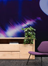 Music Wallpaper - Purple Violet Album Wall Art Mural - Peel and Stick Decor #6599