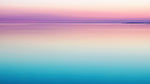 Pastel Pink Sunset Ocean Wallpaper Mural - Tropical Calm Waters. #6603