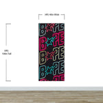 Neon Bape Brand Lights Wallpaper Mural. Streetwear Hype Beast Aesthetics. #6604