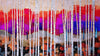 Colorful Vibrant Birch Tree Forest Wallpaper. #6649