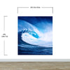 Big Wave Wallpaper. Surf Ocean Wave Wall Mural. #6670