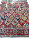 Handwoven Nourison Soumak SK43 Multicolor Area Rug – 7'8" x 9'11" – Professionally Cleaned