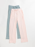 Women's Stretch-Knit Long Sleeve Bamboo Pajama Set
