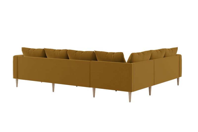 The Essential Corner Sectional (6 Seat) in Recycled Velvet