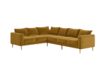 The Essential Corner Sectional (6 Seat) in Recycled Velvet