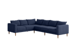 The Essential Corner Sectional (6 Seat) in Recycled Velvet