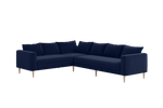 The Essential Corner Sectional (6 Seat) in Recycled Velvet