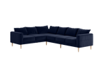 The Essential Corner Sectional (6 Seat) in Recycled Velvet