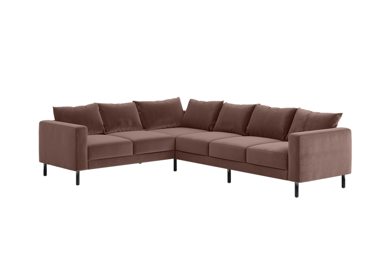The Essential Corner Sectional (6 Seat) in Recycled Velvet