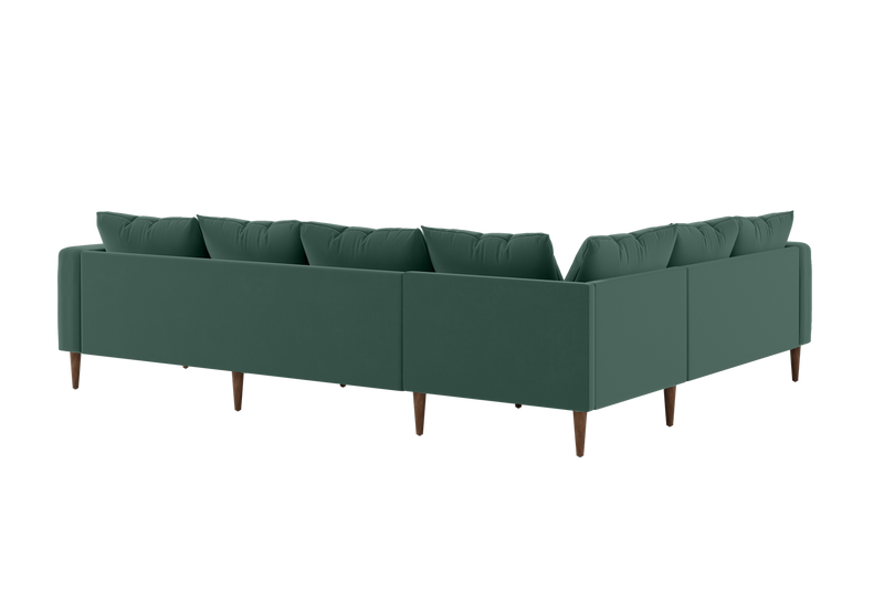 The Essential Corner Sectional (6 Seat) in Recycled Velvet