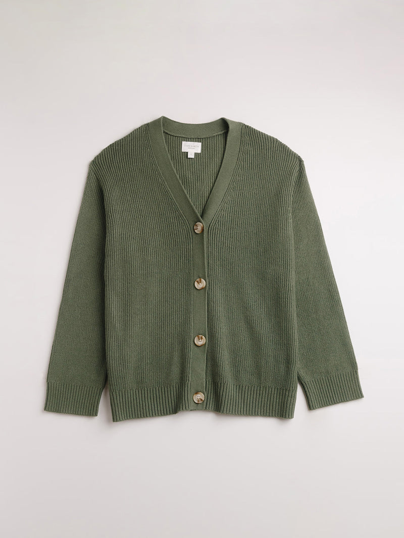 Oversized Classic Cardigan
