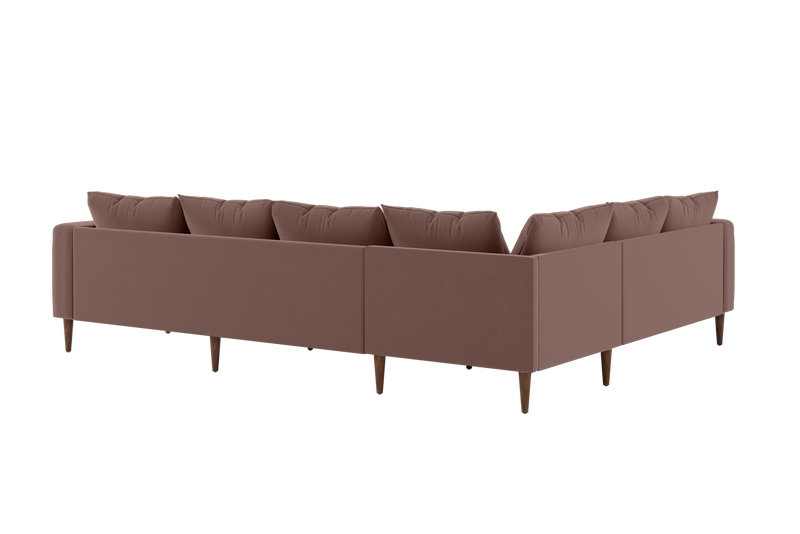 The Essential Corner Sectional (6 Seat) in Recycled Velvet