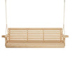 Amish Casual 6 Foot Unfinished Roll Back Porch Swing