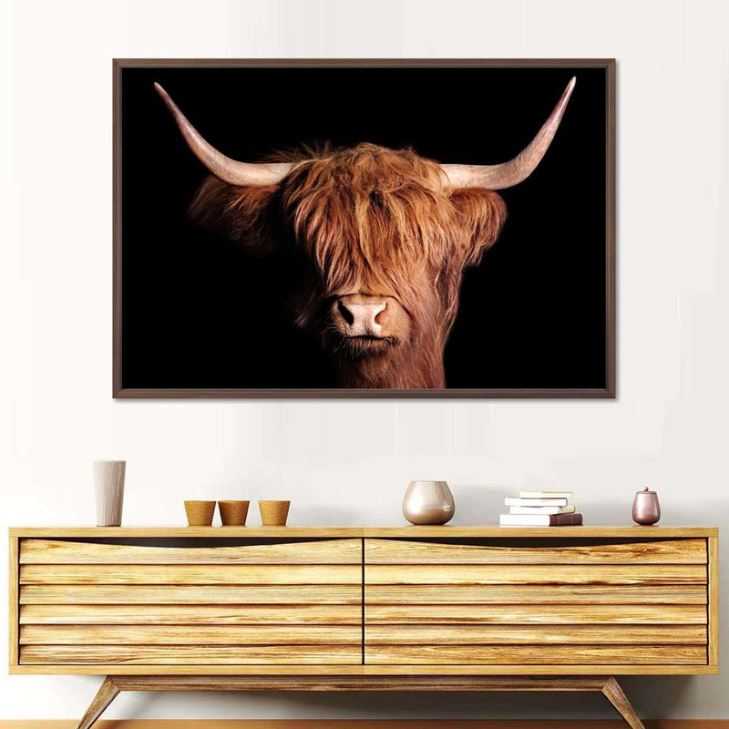 Scottish Highland Cow Wall Art