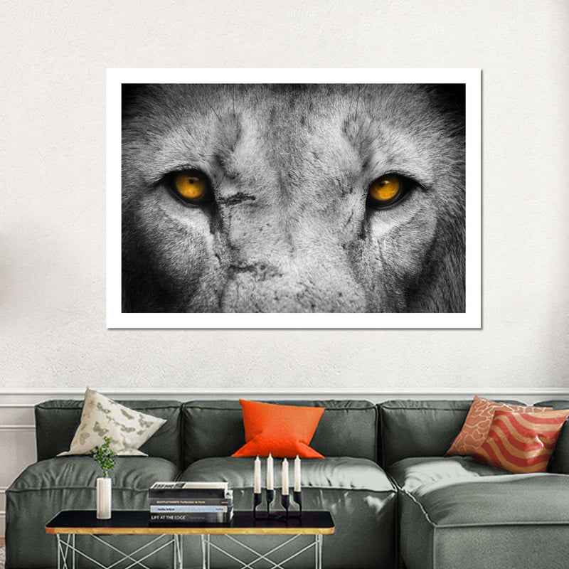 Lion Eyes Pop Wall Art