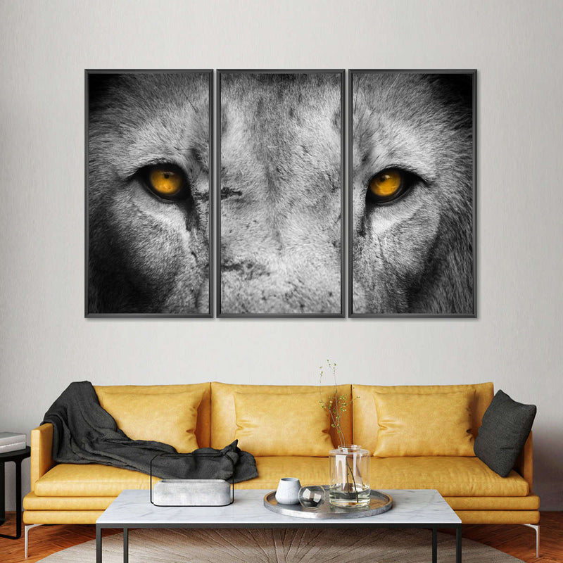 Lion Eyes Pop Wall Art