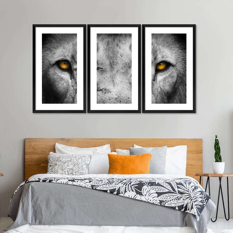 Lion Eyes Pop Wall Art