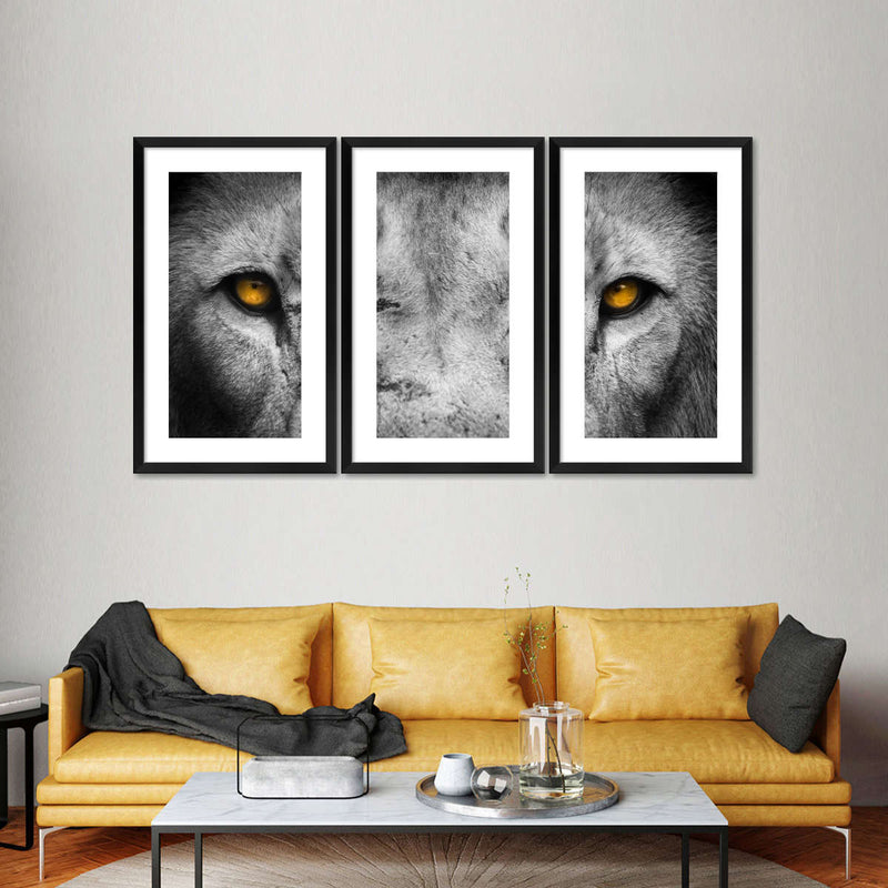 Lion Eyes Pop Wall Art