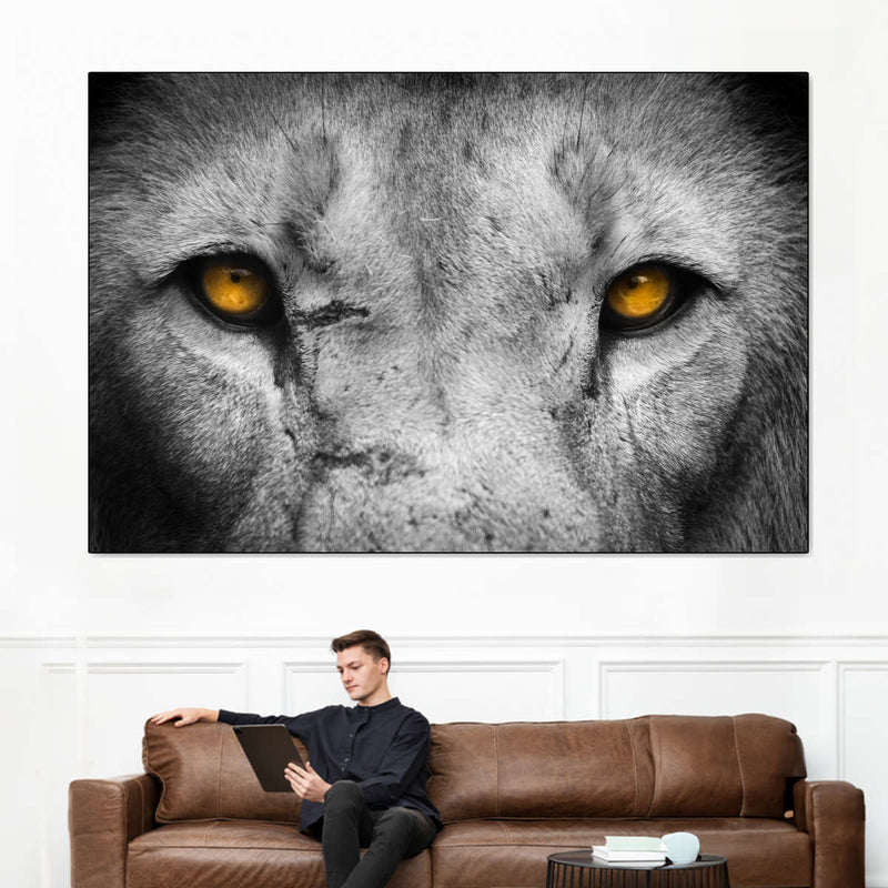 Lion Eyes Pop Wall Art