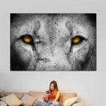Lion Eyes Pop Wall Art