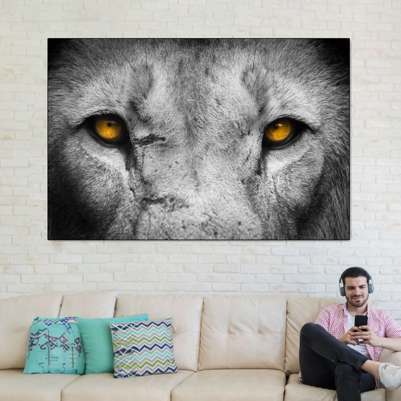 Lion Eyes Pop Wall Art