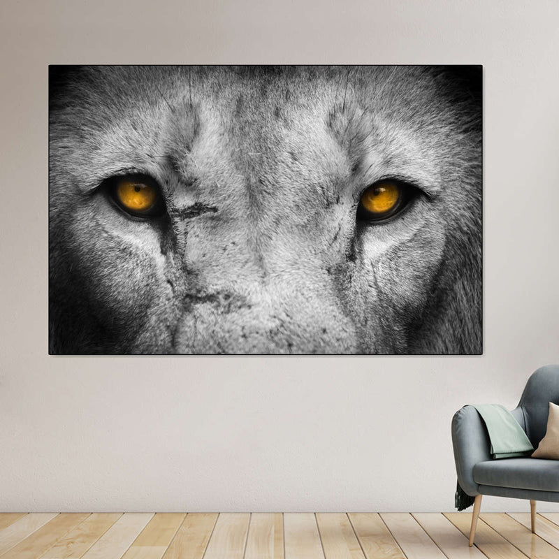 Lion Eyes Pop Wall Art