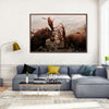 Moose Battle Wall Art