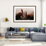 Moose Battle Wall Art