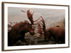 Moose Battle Wall Art